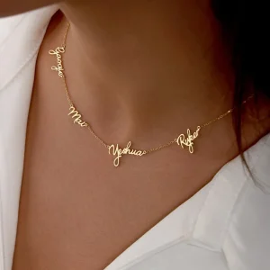 Collier Personnalisé Plusieurs Prénoms Maëlle