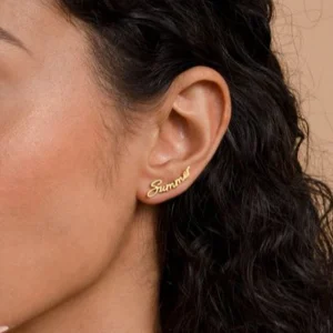 Boucle d'oreille personnalisée Cléo