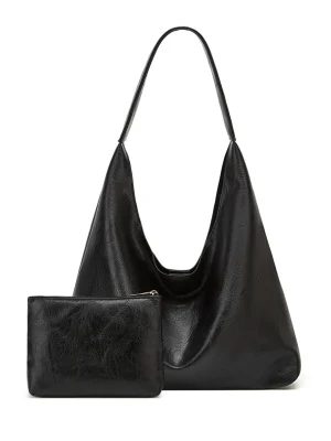 Sac à main Emilie - trousse effet cuir incluse