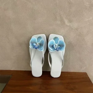 Sandales Orchidées